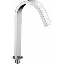 Brass square kitchen sink faucet